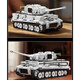 Belego Lego Technic2024 Nouveau modèle Nouveau modèle de réservoir de tigre de base militaire assemblée des blocs de construction pour enfants