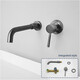 Jiumu JOMOO new home retro wall faucet hidden and cold all copper bathroom wash basin buried SH-897F antique-brass joint