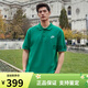 NIKE耐克POLO衫2025新款翻领短袖宽松男装运动休闲T恤薄上衣 绿色FN3895-365 L