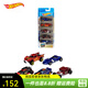 Hot Wheels (HOT WHEELS) small sports car five-pack track track alloy car boy toy children's model car model 1806 GHP53 build track car series others