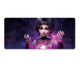 Bad man ink painting Zhang Zifan surrendered the mouse pad large boy anime game desktop pad lock edge thickened Jiuyou Xuantian Divine Art [BB-692] 80 cm * 30 cm * 5mm thickness