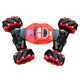 
Large dual remote control gesture sensing stunt twisting remote control car horizontal drift electric climbing remote control toy car 9900-190 blue