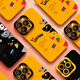 
Shell Forgot Apple Series Mobile Case iPhone 16 Promax Liquid Silicone 15plus Soft Shell 14 New 16e Men and Women Couples High-end Feeling Not Fighting Shell Simple Cartoon Cute Angel Eye Liquid Silicone Yellow [jtGJ733] iPhone 16