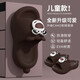 EVA cute puppy children's anti-slip sandals cartoon slippers summer middle and large children's baby sandals khaki 26.5 26-27 inner length about 17CM