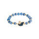 British Museum Swan Noble Chessboard Sugar Heart Agate Blue Light Luxury Bracelet Women's Bracelet as a Birthday Gift for Girls