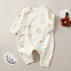 [Reine Baumwollkletterkleidung] Babykleidung Ein reines Baumwollbaby Jumpsuit 0-3 Monate alte Neugeborenen Basis Mantel M12013 Blaue Libelle 66 cm