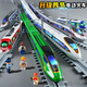Fengxi-Zugspielzeug mit Gleislegierung Super großes Hochgeschwindigkeitszug Modell Kinder Revival Harmony Boy Elektrische U-Bahn-Bahnsteig Linie 2