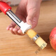 Bei Jingjie Telescopic Fruit Corer Apple Core Remover Stainless Steel Pear Core Extraction 2-in-1 Multi-Function Peeler 1 Pack - China Red 2-in-1 Core Peeler