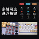 罗技（Logitech）顺丰 罗技K845有线机械键盘办公游戏电竞打字办公PBT键帽自带背光 罗技K845-【红白键帽】-KDA大桌垫 (顺丰快 青轴-【打字办公选择】 x  否 x  104键