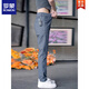 Romon (Romon) 2025 NOUVELLE BUSINESS PANTAL PANGE STRÈME LEG Men Anti-Wrinkes Casual Trendy Papy Pantalon Long Pantal