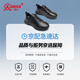 Strongman Summer Business Casual Casual Shoes Hollow Cabeza transpirable Capacidad de la Caquera de Caquero de Caquero de cuero JD351369 Negro 40