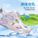 ANTA Children's Sandals Girls' Shoes 2025 Summer New Product Knob Buckle Outdoor Baotou Anti-collision Jellyfish Beach Shoes ANTA White/Pearl Pink/Silver-1 28