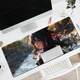 Singzeji Mouse Pad Super Hard Anime Game 2D E-Sports Student Learning Lock Lock Edge Mouse Pad Настраиваемая сгущенная против скольжения компьютерной компьютерной кабинет.