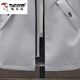 Woodpecker windbreaker men's jacket mid-length spring and autumn windproof top casual hooded workwear teenager boys spring men khaki XL
