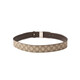 Gucci men's belt fashion double-sided cut-out men's belt [authentic] [gift] Coffee 245861 KGDHN 9767 100