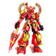 
2025 new small particle building blocks Nezha mecha boy assembly toys 6-12 years old model gift M1- Tank transforms into Haotian mecha 757 particles