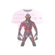 Qiaoting Summer Shaoluohuang Beria Résumé mignon mimidu usurre T-shirt pour adolescents à manches courtes hommes minces DX-12099 One Taille 120 Enfants 40-55Jin [Jin est égal à 0,5 kg]