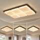 Clcey Living Sala Light Medieval Nanyang Style Nuevo moderno Simple Atmosférico Cubo Sala de estar Lámpara de protección de los ojos J357 1W Un paquete Instalación Protección de ojo Fuente de luz RA9755CM