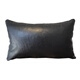 Clcey Echtes Lederkissen importiert voll Leder gelbe Kuhkopfschicht High-End-Leder/Taillenkissen/Sofa/Autokissen/Kissen braun D679# Doppelseitige Kopfschicht Kuhleder Kissen 50*30 cm (einschließlich Kern-Taillenpolster)
