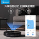 Midea sweeping robot sweeping and mopping integrated M7 sweeping and mopping integrated robot home sweeping machine mopping machine Obsidian black big suction cat dog pet hair nemesis [official machine sweeping machine]