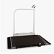 German Saikang Seca Scale de fauteuil roulant Hôpital Dialyse Dialyse Room Hemodialysis Platform Scale infirmière Station de personnes âgées Patient avec roues Échelle de poids de pliage mobile 677