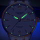 Loegsinss Watch Herren wasserdichte leuchtende leuchtende vollautomatische mechanische Uhr Top Ten Brands Hollow Men's Watch L728 Natural White Floor Upgrade -Geschenkgürtel + Pixiu