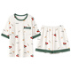 Daikaqi viene con pijamas de almohadilla de pechuga para mujeres pantalones cortos de manga corta para algodón de algodón de verano integrados con ropa de casa de Guangdong Jieyang con almohadilla de mama cubierta corta 1047 m para mujeres 70-90Jin [Jin equivale a 0.5 kg]