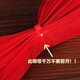 青苇 大红花球结婚开业绸带花球婚车装饰剪彩退伍大红花25cm2米飘带