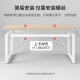 电脑桌台式简易卧室书桌学生家用学习桌子办公桌长方形工作台 豪华款14070白橡木色 加粗加厚