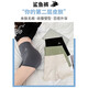 Wear yoga three-point shorts on the outside to tighten the belly and lift the buttocks to prevent exposure and safety base shark pants Black L [Recommended 100-130Jin [Jin equals 0.5 kg]]
