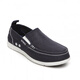 Karochi men's shoes Vollu canvas shoes low top one foot lazy casual flat bottom driving cloth shoes men graphite 43 (270mm) 43.5 has been merged to 43