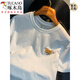 
Woodpecker (TUCANO) white T-shirt for men's summer new high-end trend printed T-shirt American light luxury Xinjiang cotton comfortable short-sleeved T-shirt White [JSW9906 white] M suitable for 90-108Jin [Jin equals 0.5 kg] wear