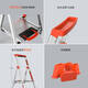 Yonghuan Little Little Giant Ladder Home Safety Aluminio Ensenum Aleación plegable Plegable Hoster Ladder Pequeña y liviana Mejor de aluminio 3 Pasos 15273-001 Uso
