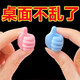 Little finger hook storage finger fixer creative thumb ins multifunctional hook cable management data cable random color 10 packs