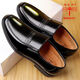 Red Dragonfly; RED DRAGONFLY100 full cowhide dragonfly brand men's leather shoes men's casual shoes genuine leather business formal wear soft sole middle-aged and elderly dad's shoes qt9922 brown 37