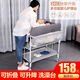 尿布台婴儿护理宝宝换尿布洗澡按摩台可移动折叠多功能宝宝抚触台 (标准版)藕粉色可升降
