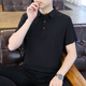 Hualin Fashion Summer Ice Silk Shirt Men's Youth Trend Trend Shoreaded Рубашка 6629 серо-зеленый L (около 110 ~ 120 джин [Джин равняется 0,5 кг] можно носить)