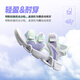 ANTA Children's Sandals Girls' Shoes 2026 Summer New Velcro Outdoor Arch Open Toe Beach Shoes Anta White/Fresh Purple-1 32 Shoe Inner Length 20cm