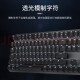 罗技（Logitech） K845有线游戏机械键盘104键DIY彩色键帽 电竞键盘吃鸡 背光金属面板 K845茶轴-可爱狗