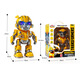 
FERPECT TOYS Bumblebee Transformers Remote Control Robot Baby Early Education Machine Intelligent Programming Robot Children Early Education Toys Charging Version [Large Remote Control Programming Bumblebee]