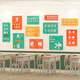 Chengliu Klasse Dekoration Klassenzimmer Dekoration School Eröffnung der Junior High School Aufnahmeprüfung Inspirierende Slogans Blackboard Zeitung Kulturkonstruktion Wandkleber 3895 Mittelschule