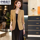 Yiya Lusa Professioneller Frauenanzug für Frauen Frühling und Sommer Neuer Freizeitanzug für Frauen High-End-kleine Jacke für Frauen 9711-1 Single-Stück schwarzer Anzug S