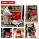 Radio Flyer para el carrito de compras para niños Juguetes Mini Trolley Player House Baby Walker Baby Ablores de regalos [Nuevo producto]#655 rojo