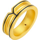 Saturday Fu Huang Jingyu's same style Xingyu gold ring male birthday gift price A0115045 about 3.19g No. 21