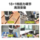 Taladro de batería de litio de Wicks WU182 Industrial Grado sin escobillas Rotación eléctrica Rotación 369 Taladro a mano Taladro de destornillador eléctrico + Hammer 182 + 3884.0 Doble Electricidad Rápida Carga rápida