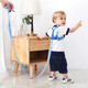 ACOBOER Niños para niños anti-perdidos Cinturón de seguridad de arte-perdón Anti-Lost Trail Baby Strap Baby Learning to Walk Blue Angel [múltiples usados] 2.5 metros