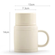Zhexuan Ceramic Water Cup Large Capacity Home Office Tea Cup Tea Water Separation Water Teapot Cup Teacher's Day Gift