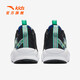 ANTA Children's Sandals Men's Big Children's Shoes 2026 Summer New Overbearing Frame Shoes Sports Shoes Baotou Beach Sandals Boys Black/Ruoye Green-4 37