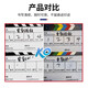 Mayfair clapper board, professional film director's clapper board, shooting clapper board, photography card board, large acrylic clapper board, photo props, film and television crew boot-up, clapper board, photo clapper board, wooden white - large board 30*25cm, comes with eraser + marker