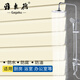 加宽3.5铝合金百叶窗帘免打孔遮光升降卷帘窗帘卫生间办公室浴室 GAL3527Z 高亮珠光片浅灰色 1片